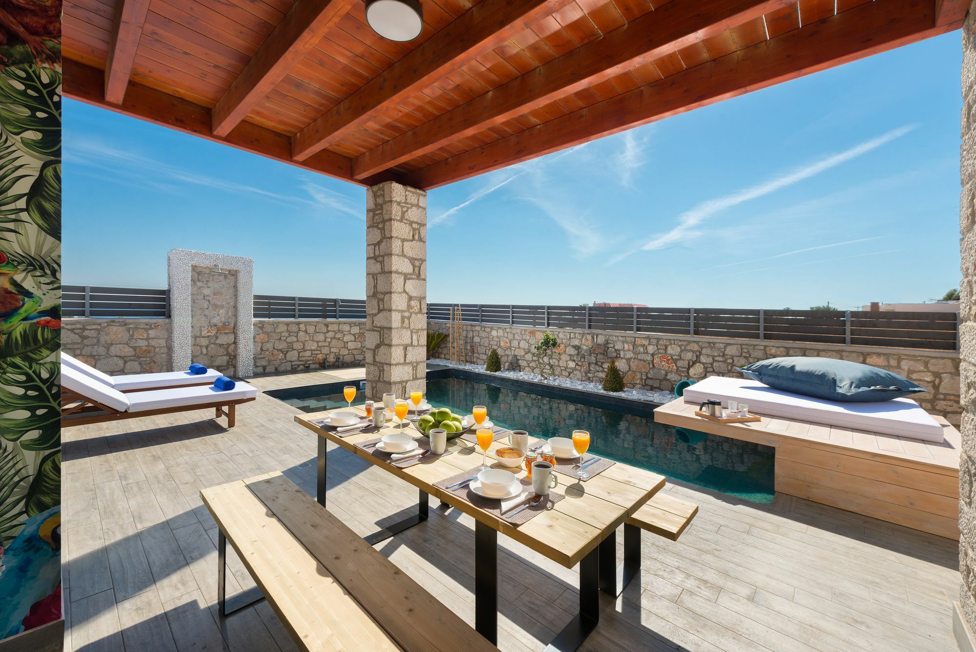 Southrock Villas Lakhania Extérieur photo